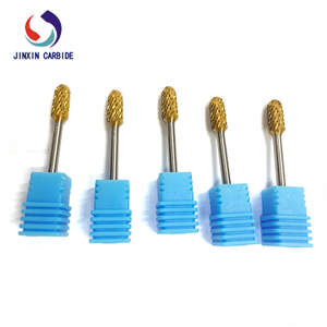 Burr rotanti in carburo di tungsteno da 6 mm con rivestimento Goldern