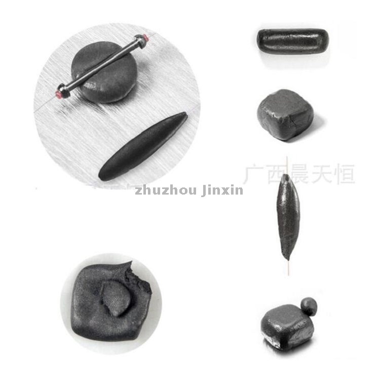 15 g, 20 g di stucco di tungsteno con fango morbido per platine in tungsteno