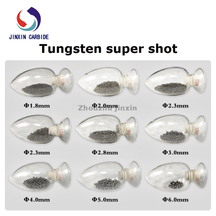 18 g/cc ad alta densità 2,0 mm sfera in lega tungsteno per la caccia