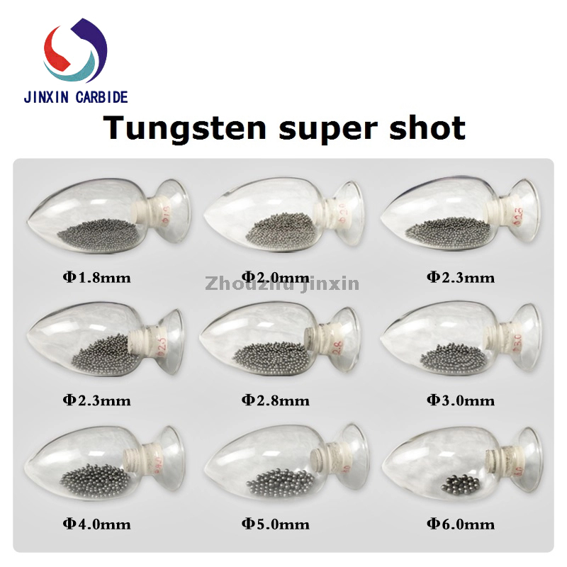 18 g/cc ad alta densità 2,0 mm sfera in lega tungsteno per la caccia