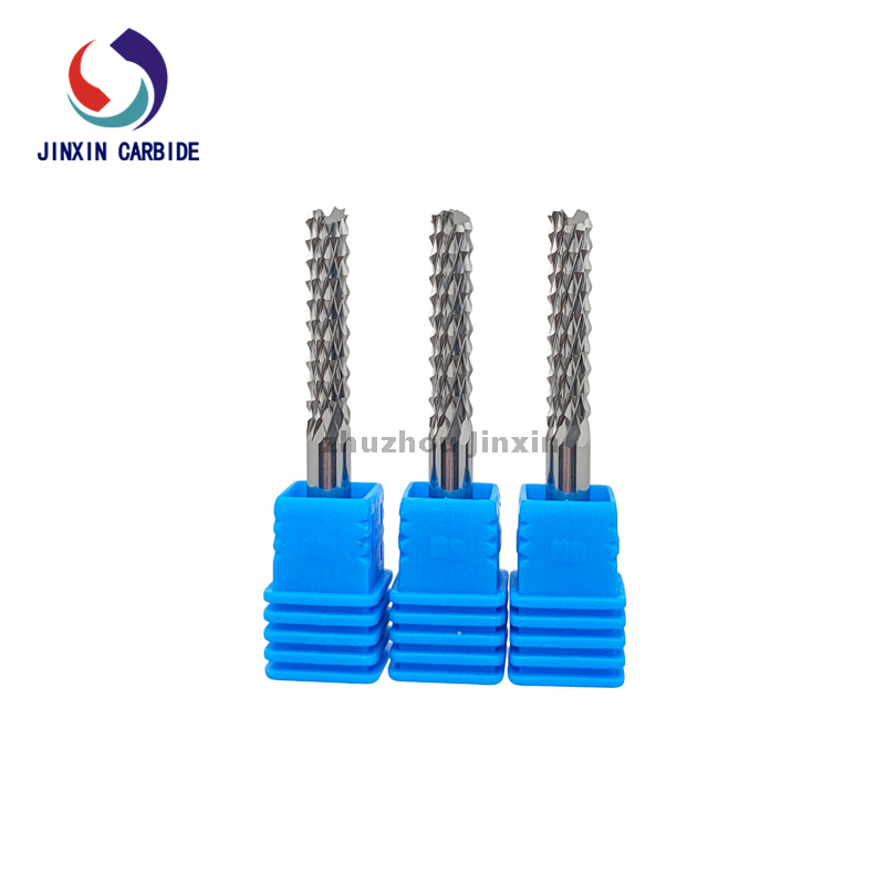 Fresa per denti di mais in carburo di tungsteno 4 * 25 * 50mm per circuito stampato PCB