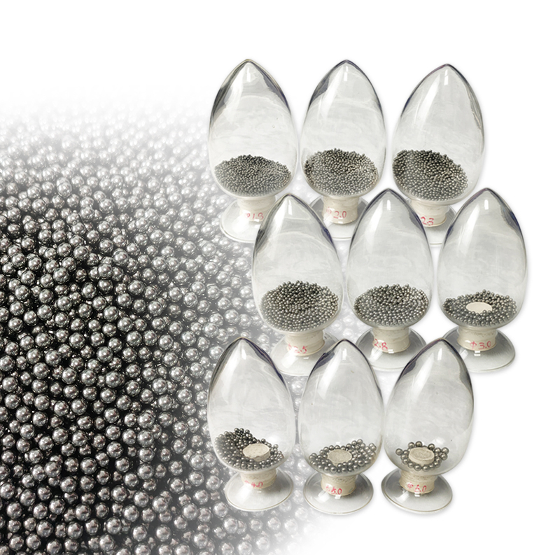 2,01 mm 2,26 mm 2,5 mm Sfera tungsteno Sfere in lega di tungsteno per la caccia