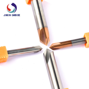 Fresa per smussatura in metallo duro integrale disponibile a 90° / 60° / 45° ad alta efficienza